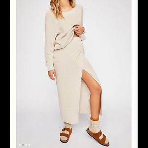 Free People Eyes On You Sweater Set 